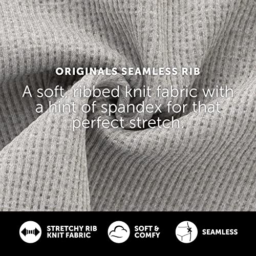 Hanes Women's Seamless Rib Bralette, Bright Violet Indigo