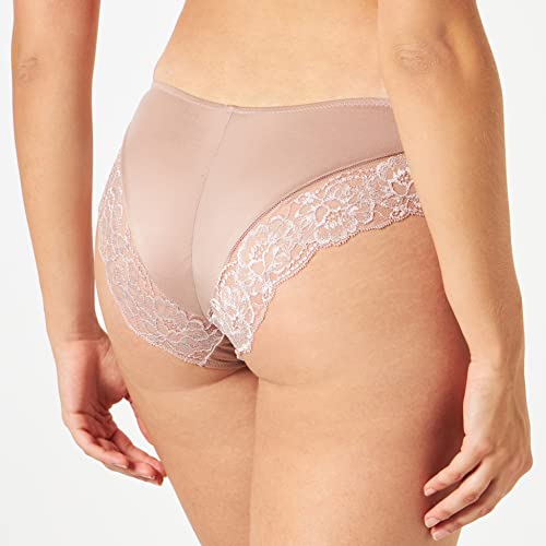 Maidenform Lace Thong Panties, Evening Blush/Silver, Size 9