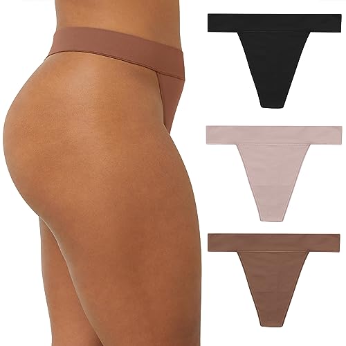 Maidenform Women's Seamless Thong Panties, 3-Pack