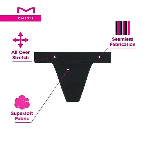 Maidenform Women's Seamless Thong Panties, 3-Pack
