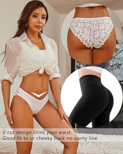 SEXY Lace Hipster Cheeky Bikini Panties 6 Pack