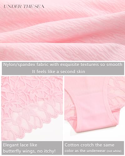 SEXY Lace Hipster Cheeky Bikini Panties 6 Pack