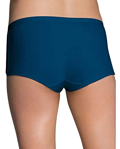 Fruit of the Loom Women's Boyshort Panties, Cotton Blend