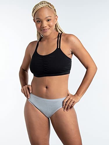 Fruit Of The Loom Womens Beyondsoft Underwear, Super Soft Designed With Comfort In Mind, Available Plus Size, Bikini - Cotton Blend - 12 Pack - Colors May Vary, 9 US