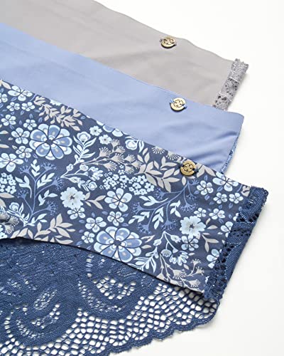 Lucky Brand Lace Hipster Briefs (3 Pack), Size Medium