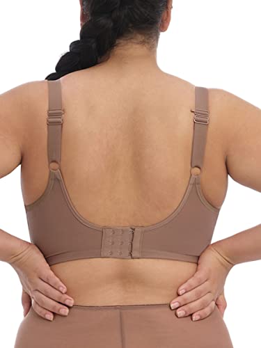 Elomi Matilda Banded Plunge Underwire Bra (8900),38H,Clove