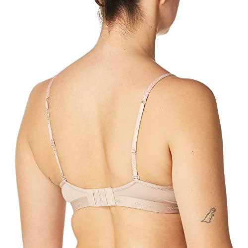 Calvin Klein Women's Cedar Triangle Bralette, Medium Fit