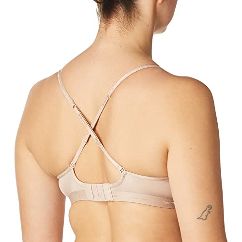 Calvin Klein Women's Cedar Triangle Bralette, Medium Fit