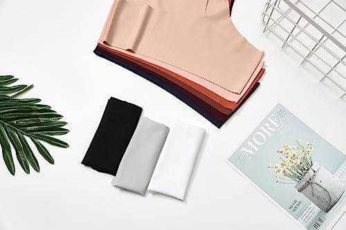 Wealurre Seamless High Waisted Thongs 6 Pack for Women