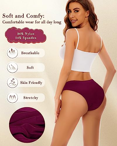 Sunm Boutique Lace Bikini Panties 6 Pack Women's Lingeries