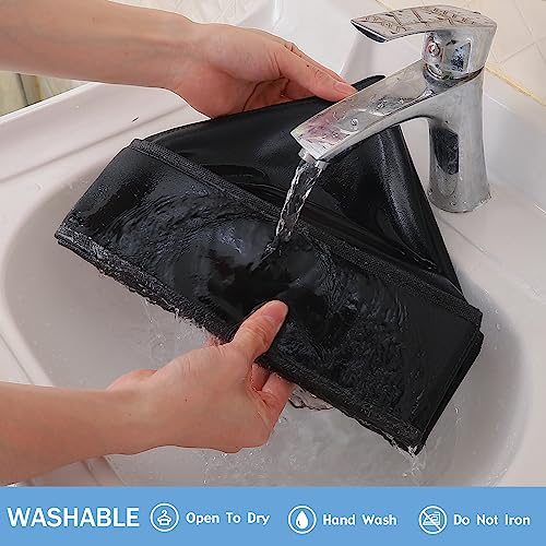 Black Foldable Drawer Organizer for Lingerie, Socks, Ties