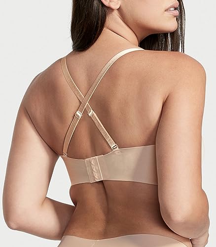Victoria's Secret Strapless Push Up Bra, Beige 34B