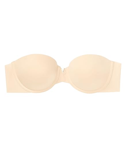 Victoria's Secret Strapless Push Up Bra, Beige 34B