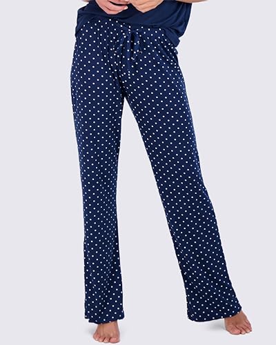 Real Essentials Women’s Pajama Sets V-Neck Ladies Soft Winter Fall Comfy Fashion Sleepwear Lightweight Pajamas Clothes Loungewear Pijama Mujer Tops Pants Bottoms Fall Warm Silky Pj Sets for Women