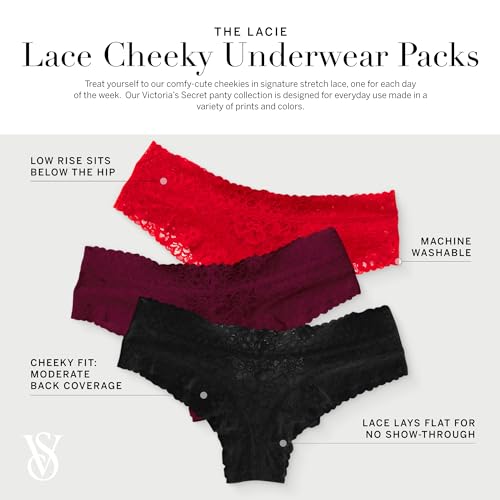 Victoria's Secret Lace Cheeky Panty Pack