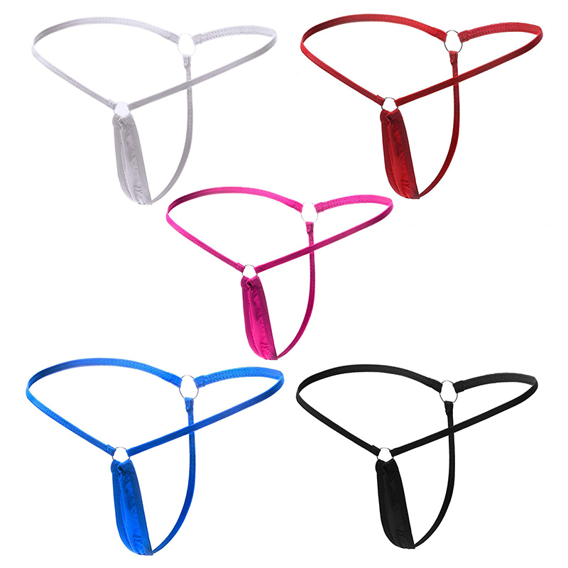 Women's Sexy T-Back Thong Panties Micro Mini G-String