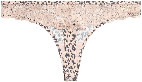 Jessica Simpson Microfiber Lace Thong Panties 6-Pack