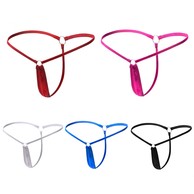 Women's Sexy T-Back Thong Panties Micro Mini G-String