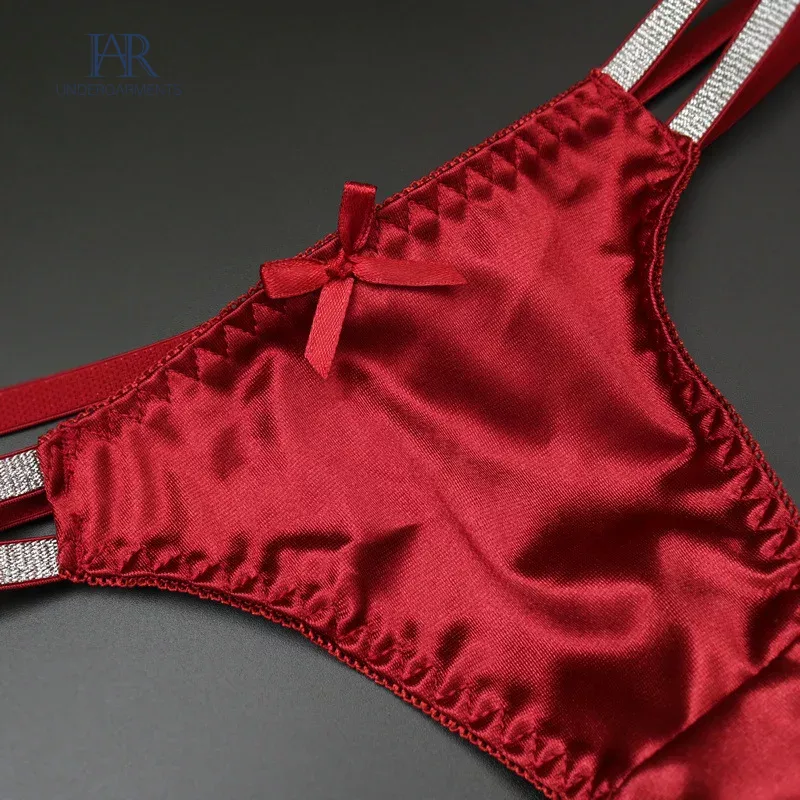 Double Strap Lace Thong Sensual Lingerie G-string