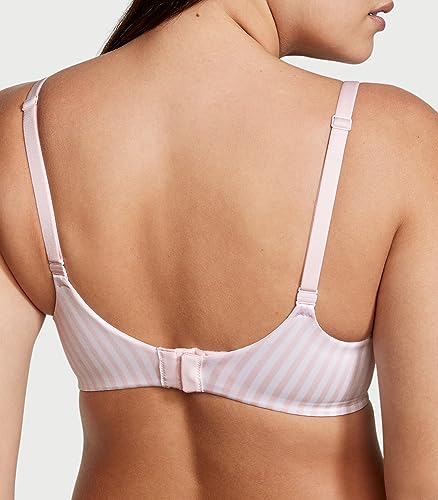 Victoria's Secret Pink Striped T-Shirt Bra, Full Coverage