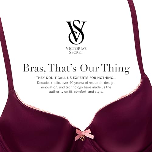 Victoria's Secret Pink Striped T-Shirt Bra, Full Coverage
