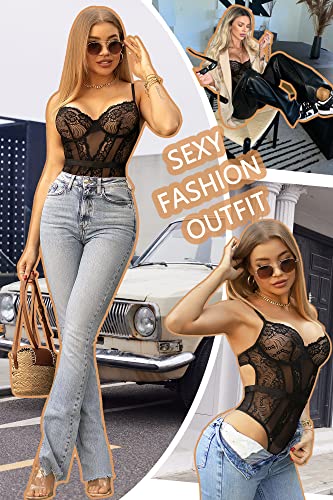 Avidlove V-Neck Teddy Bodysuit Lingerie