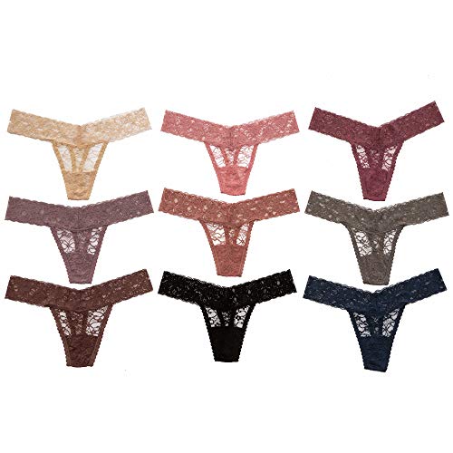 Alyce Ives Intimates Lace Thong 10-Pack
