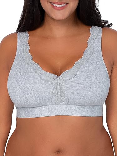 Fruit of the Loom Plus Size Cotton Bralette