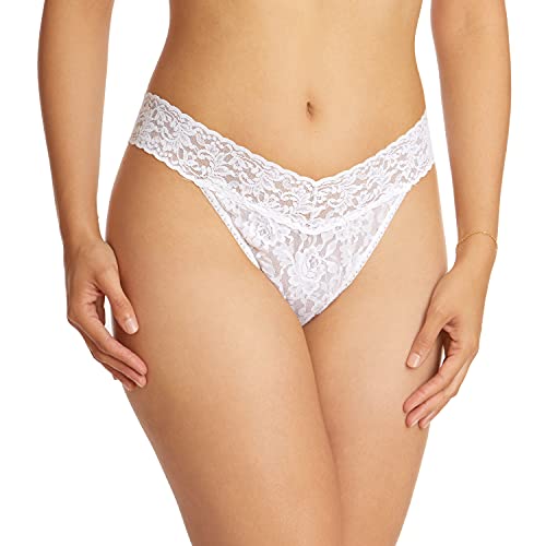 White Lace Thong Signature Collection