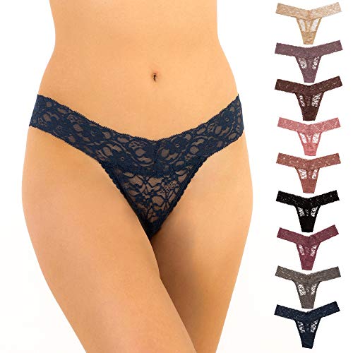 Alyce Ives Intimates Lace Thong 10-Pack