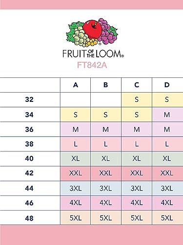 Fruit of the Loom Plus Size Cotton Bralette
