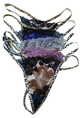 Bestyou Lace G-string T-back Thongs 10-Pack