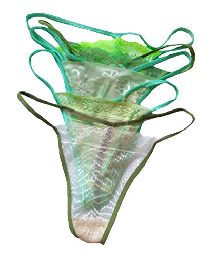 Bestyou Lace G-string T-back Thongs 10-Pack