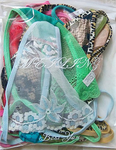 Bestyou Lace G-string T-back Thongs 10-Pack