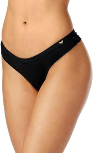 Jessica Simpson Microfiber Thong Panties 3-Pack