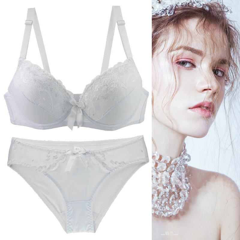 2021 Lace Push Up Bra Set & Thong lingerie