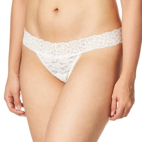 White Lace Thong Panties by Maidenform for Women