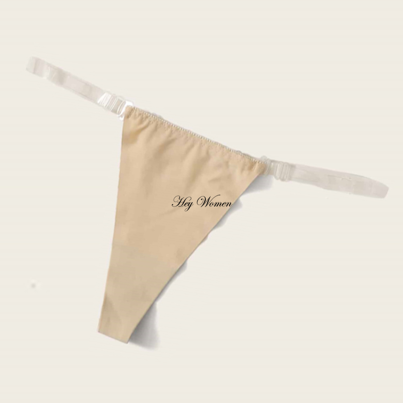 Transparent V-Waist Thong G-string Bikini Underwear