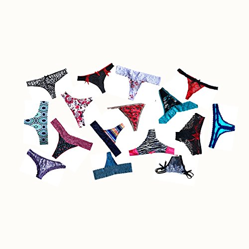 Morvia Women Thong Pack Lacy Bikini Panties