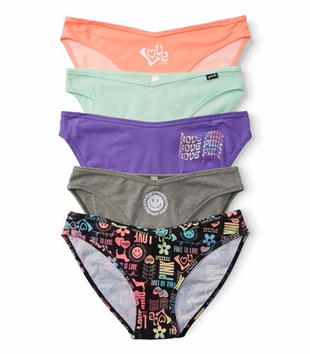 PINK Cotton Bikini 5 Pack, Women's Underwear