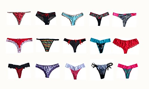 Morvia Women Thong Pack Lacy Bikini Panties