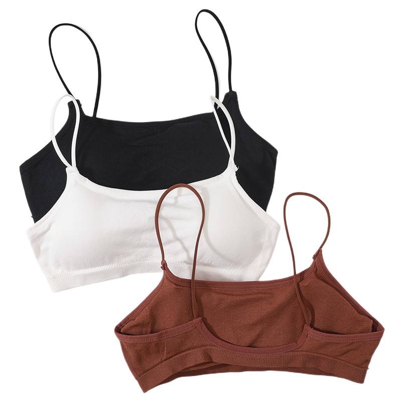 Seamless Wireless Bras Set with Sexy Thongs