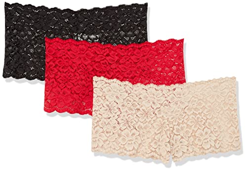 Maidenform Cheeky Panty 3-Pack in Black/Nude/Sunset