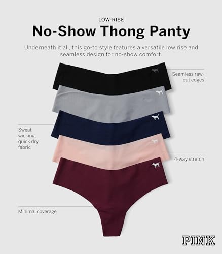 Victoria's Secret PINK Thong 5-Pack Lingerie Set