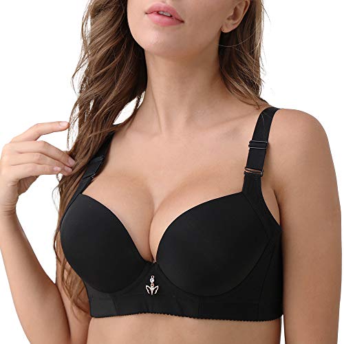 FallSweet Push Up T-shirt Bra Comfort Underwire Brassiere