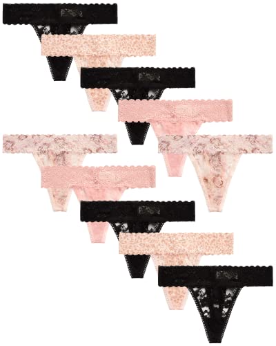 Jessica Simpson 10-pack Lace Thong Panties