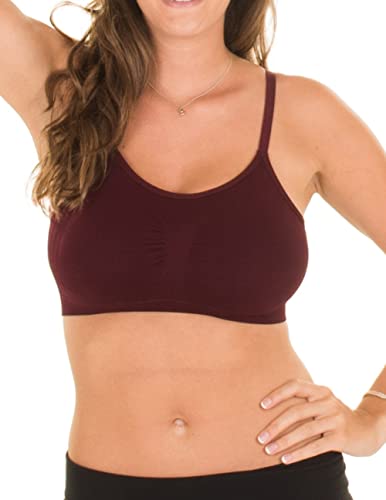 Kalon 4 Pack Comfort Bras with Removable Pads