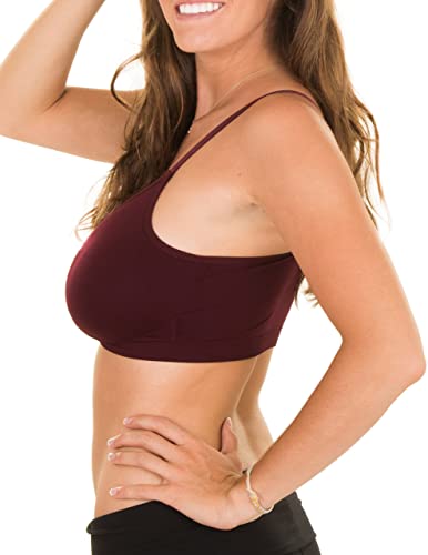 Kalon 4 Pack Comfort Bras with Removable Pads