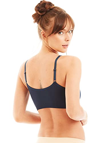 Kalon 4 Pack Comfort Bras with Removable Pads