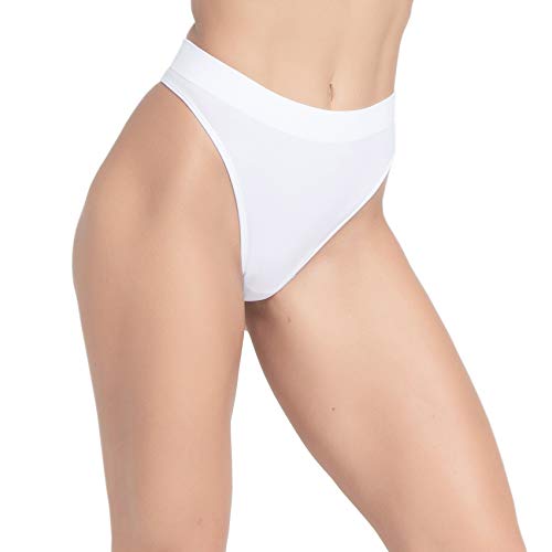 GRANKEE Women's Seamless Thong Underwear 6 Pack